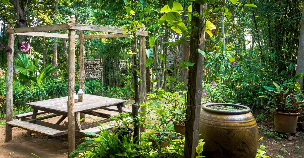Готель Sang Tong Huts Мехонгсон Екстер'єр фото